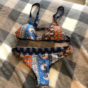 Bathing suit top and bottoms